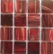 mozaiky | skleněná mozaika | Aton | N20 GF 99 – červená s měděnkou