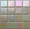 mozaiky | skleněná mozaika | Fénix | N20 FF 313 – bílo-duhová, perleťová