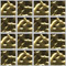 mozaiky | skleněná mozaika | Gold | N20 MG 738 – zlatá reliéf