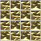mozaiky | skleněná mozaika | Gold | N20 MG 738-R – zlatá reliéf