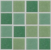 mozaiky | skleněná mozaika | Menhet MIX | N20 M 9 – zelený mix