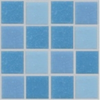 mozaiky | skleněná mozaika | Menhet MIX | N20 MM040506 – modro-modrý mix