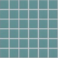 mozaiky | skleněná mozaika | Menhet PURE | H15 O 54 – zeleno-tyrkysová světlá