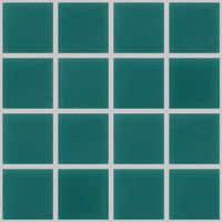 mozaiky | skleněná mozaika | Menhet PURE | H20 O 11 – zelenomodrá
