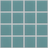 mozaiky | skleněná mozaika | Menhet PURE | H20 O 54 – zeleno-tyrkysová světlá