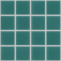 mozaiky | skleněn&aacute; mozaika | Menhet PURE | H20 P 10 – zelenomodr&aacute;