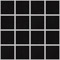 mozaiky | skleněná mozaika | Menhet PURE | H20 P 39 – černá
