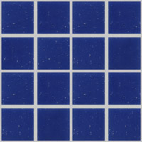 mozaiky | skleněn&aacute; mozaika | Menhet PURE | H20 P 64 – tmavě modr&aacute;