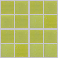 mozaiky | skleněná mozaika | Menhet PURE | H20 R 60 – žlutá