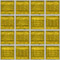 mozaiky | skleněná mozaika | Nefertum | N20 TC 81 – žlutá transparentní