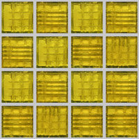 mozaiky | skleněná mozaika | Nefertum | N20 TC 83 – žlutá transparentní