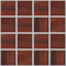 mozaiky | skleněná mozaika | Shaj | N20 PD 174 – vínovo - hnědá