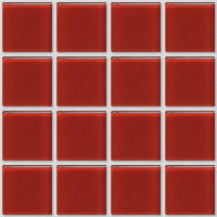 mozaiky | skleněn&aacute; mozaika SIA | S23 | S23 K 60 – tmavě červen&aacute;
