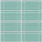 mozaiky | skleněná mozaika SIA | S2348  | S2348 C 55 – světle zelená
