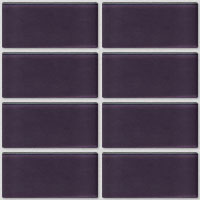 mozaiky | skleněn&aacute; mozaika SIA | S2348  | S2348 F 91 – tmavě fialov&aacute;