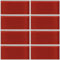 mozaiky | skleněná mozaika SIA | S2348  | S2348 K 60 – tmavě červená