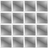 mozaiky | skleněn&aacute; mozaika SIA | SIA METAL | S23 SI 03 – stř&iacute;brn&aacute;, pokoven&aacute;, leskl&aacute;