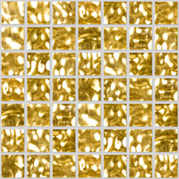 De Luxe | mosaic | Art | N15 JW 20 – gold relief
