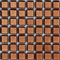 De Luxe | mosaic | Classic | S15 Z 17 – brown smooth