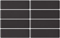 mosaic | ceramic mosaic | Brick | B 06R GI 7003 – black