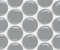 mosaic | ceramic mosaic | Grape | B PR 02014 –  gray - gloss