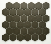 mosaic | ceramic mosaic | Hexagon | H GI HX 137 – hexagon - gray, matt