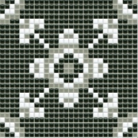 mosaic | ceramic mosaic | PixLa | B PX 005 C – black-gray-white
