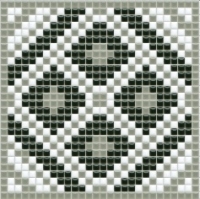 mosaic | ceramic mosaic | PixLa | B PX 016 C – black-gray-white