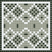 mosaic | ceramic mosaic | PixLa | B PX 019 A – gray-black-white