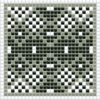 mosaic | ceramic mosaic | PixLa | B PX 019 C – black-gray-white