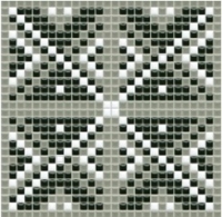 mosaic | ceramic mosaic | PixLa | B PX 021 C – black-gray-white