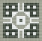 mosaic | ceramic mosaic | PixLa | B PX 022 C – black-gray-white
