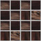 mosaic | glass mosaic | Aton | N20 GB 33 – dark brown