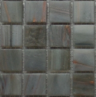 mosaic | glass mosaic | Aton | N20 GF 418 – gray with copper rust