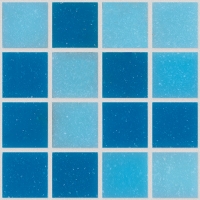 mosaic | glass mosaic | Menhet MIX | N20 M 1 – blue-blue mix
