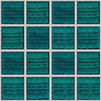 mosaic | glass mosaic | Nefertum | N20 TB 28 – green-blue transparent