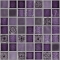 mosaic | glass mosaics SIA | MIX 15 CRYSTAL RESIN | GB15 CRY63 – purple, glass + resin