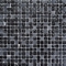 mosaic | glass mosaics SIA | MIX 15 | S15 500 1 – black mix, glossy+matt+relief