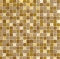 mosaic | glass mosaics SIA | MIX 15 | S15 513 – brown-orange travertin mix