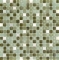 mosaic | glass mosaics SIA | MIX 15 | S15 523 – green mix, glossy+matt+relief