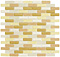 mosaic | glass mosaics SIA | MIX Bricks | S1548 T 531 – cream-brown mix, mix surface
