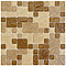 mosaic | glass mosaics SIA | MIX Formats | S MF 12 – brown mix, relief
