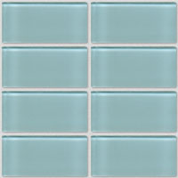 mosaic | glass mosaics SIA | S2348  | S2348 B 25 – light blue